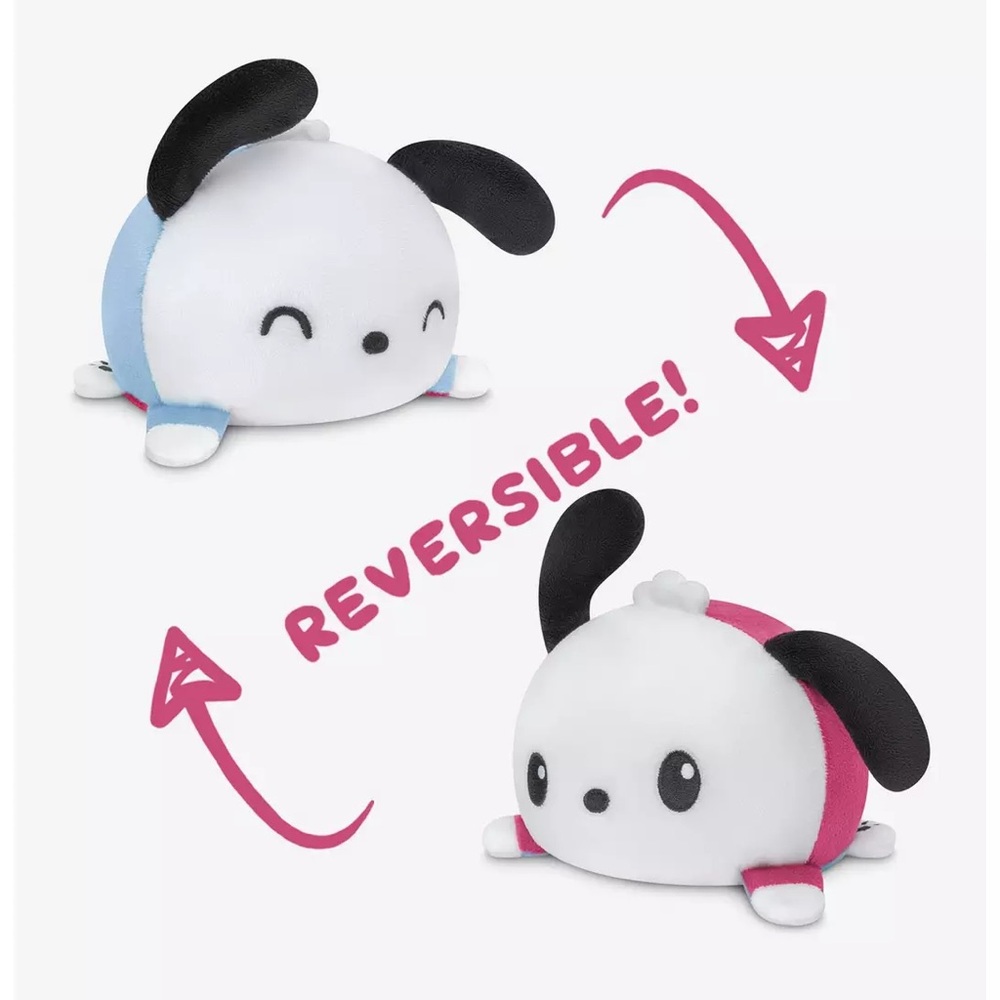 Sanrio TeeTurtle POCHACCO Reversible Plushie Hello Kitty & Friends Plush